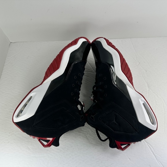 Nike Air Jordan B'Loyal Bred Black Gym Red Sneakers 315317-026 Men's Sizes - Picture 2 of 12